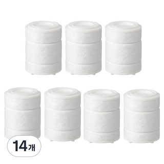 듀벨 여행용 미니 세디먼트 필터, 14개