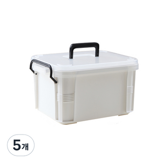 이안비즈 구급상자 다용도 정리함 소형, 5개