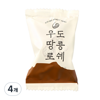 善榮食品 濟州牛島花生酥, 4個, 252g