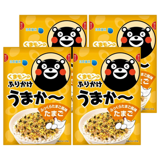 日本海水 熊本熊 雞蛋風味拌飯料, 4個, 25g