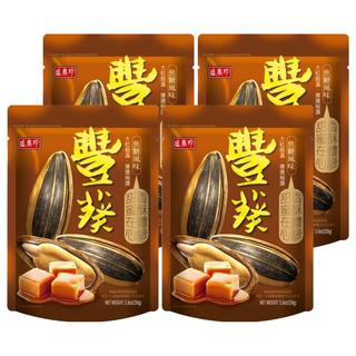 盛香珍 豐葵特級香瓜子 焦糖風味, 150g, 4包
