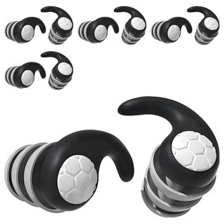 隔音防噪耳塞 黑色, 5個, 1雙