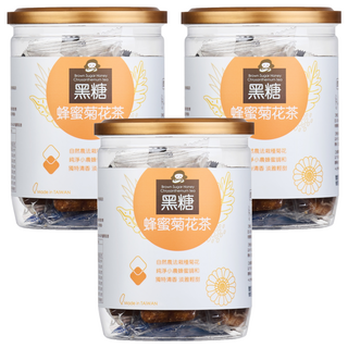 蜜思朵 黑糖蜂蜜菊花茶, 17g, 3個, 12個裝