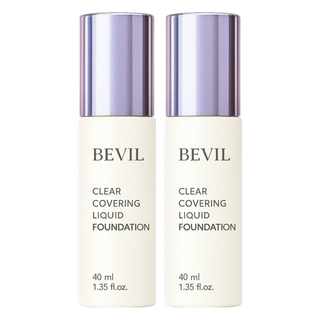 BEVIL 超濾光防護粉底液 40ml, 2個, #21