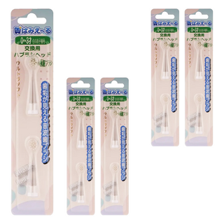 Hamieru 光能音波電動牙刷專用替換刷頭 0-3歲, 5組