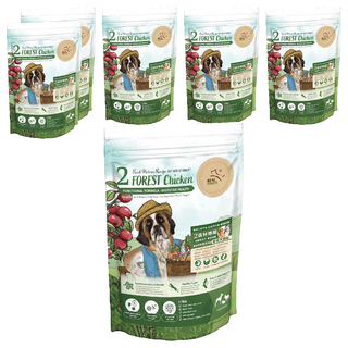 REAL POWER 瑞威 全犬2號 大顆粒 乾飼料, 森林燉雞, 500g, 6包