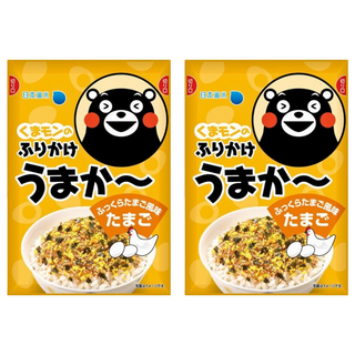 日本海水 熊本熊 雞蛋風味拌飯料, 2個, 25g