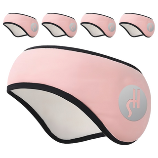 隔音睡眠耳罩 粉色, 5個, 1個裝