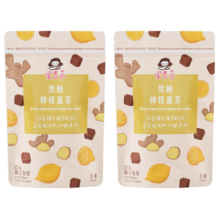 蜜思朵 NEW!黑糖檸檬薑茶, 15顆, 17g, 2袋