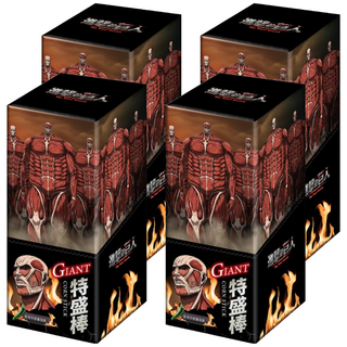 進擊的巨人 特盛棒12入, 4個, 144g