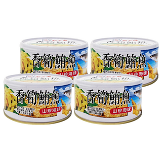 新宜興 香筍鮪魚, 185g, 4罐