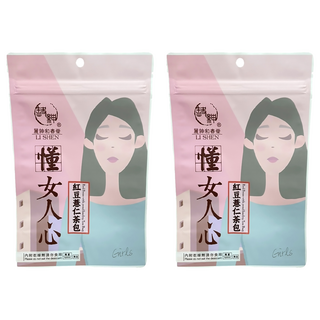 麗紳和春堂 紅豆薏仁茶包, 6g, 20個裝, 2組