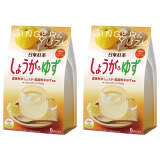 日東紅茶 香橙薑茶風味粉, 9.8g, 8個裝, 2套