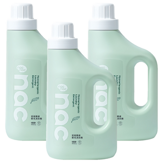 nac nac 低敏親膚嬰兒洗衣精, 3個, 1.2L