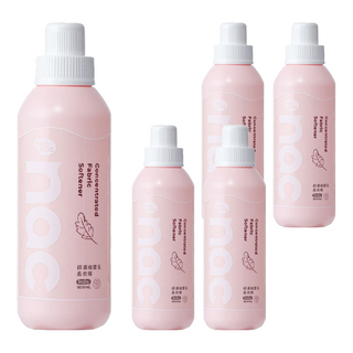 nac nac 超濃縮嬰兒柔衣精, 5瓶, 600ml