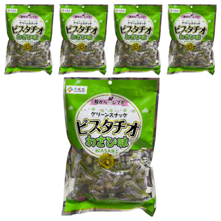 SENNARIDO 千成堂 開心果豆果子 芥末風味, 5個, 80g