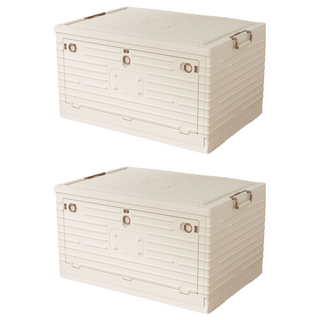 7203折疊箱 中款, 2個, 全白