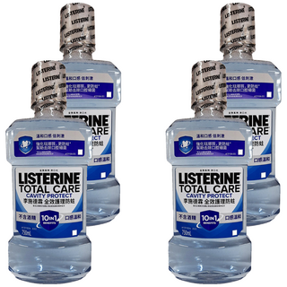 LISTERINE 李施德霖 全效護理防蛀漱口水, 750ml, 4瓶