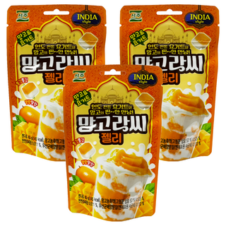 SEOJU 西洲 芒果優格風味軟糖, 3個, 40g