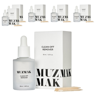 MUZ MAK 溫和卸甲液 附木棒 10支, 30ml, 6瓶