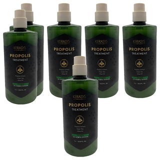 KERASYS 綠蜂膠頭皮清潔護髮素, 6個, 1L