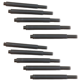 德國 LAMY T10鋼筆專用一次性墨盒 5個裝, 黑色, 2組