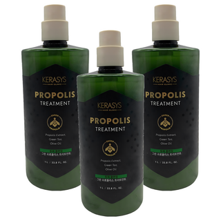 KERASYS 綠蜂膠頭皮清潔護髮素, 3個, 1L