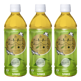 SANKO 嬉野茶葉 旨味綠茶, 500ml, 3個