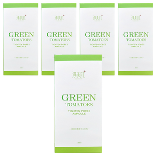 CLEAN SKIN 淨美肌 綠番茄緊緻毛孔安瓶, 5個, 30ml