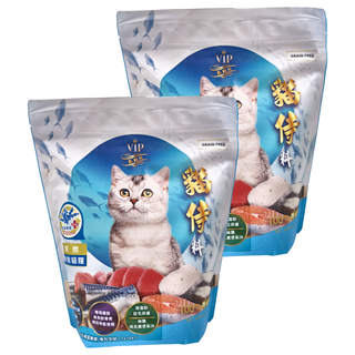 CAT-POOL 貓侍 全齡貓適用 貓糧, 六種魚+褐藻醣膠, 1.5kg, 2包