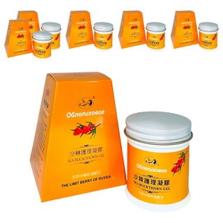 Dr.Royal 沙棘護理凝膠 俄羅斯, 天然沙棘味, 75g, 6罐