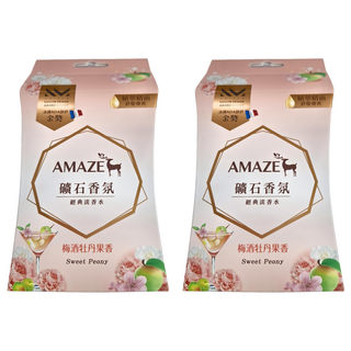 AMAZE 森林擴香 礦石香氛包 3個, 梅酒牡丹果香, 60g, 2盒