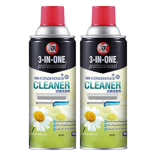 3-IN-ONE 冷氣空調清潔劑 夏日涼風, 331ml, 2瓶