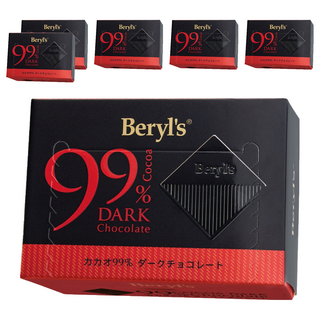 Beryl's 99%可可含量黑巧克力, 60g, 6個