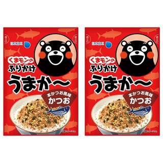 日本海水 熊本熊 鰹魚風味拌飯料, 2個, 25g