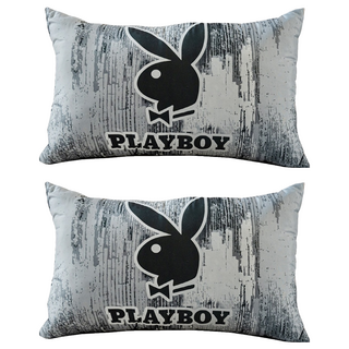 PLAYBOY 石墨烯遠紅外線能量獨立筒枕, 2個, 灰色