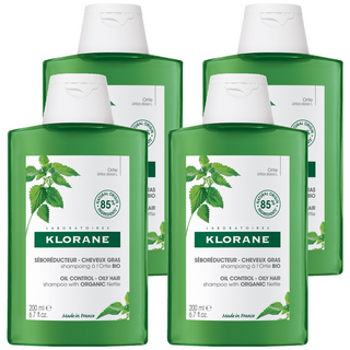 KLORANE 蔻蘿蘭 控油洗髮精, 200ml, 4件