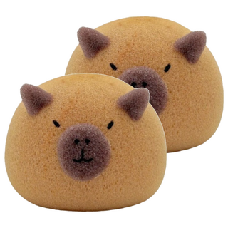 卡比巴拉沐浴起泡海綿球, 2個, 10g