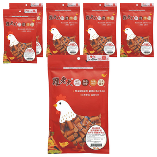 雞老大 綜合鮮蔬雞肉嚼棒 短, B胡蘿蔔素 + 南瓜, 200g, 6包