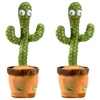 DREAMCATCHER 捕夢網 唱歌跳舞仙人掌, 2個, 充電款 多種顏色