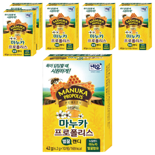 NeoMedical 舒護寧麥盧卡蜂蜜口含錠 10顆, 6個, 42g