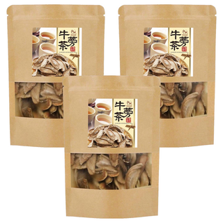 麗紳和春堂 厚切黃金牛蒡茶片, 3個, 100g, 1個裝