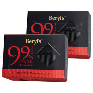 Beryl's 99%可可含量黑巧克力, 60g, 2個