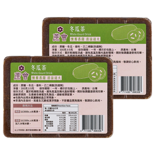 蔗會 冬瓜茶, 2個, 1個裝, 300g