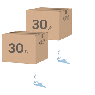 益品 KF94醫療口罩, 2個, 30片, 淺藍色