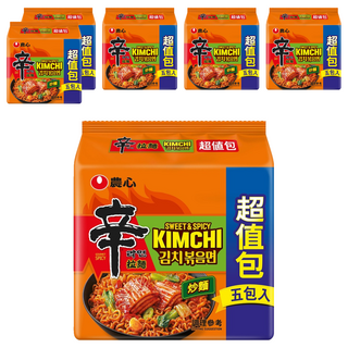 NONGSHIM 農心 辛辣白菜炒麵 超值包 137g, 30包