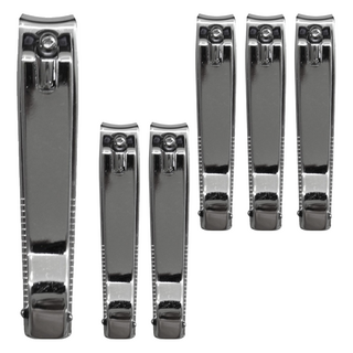 台灣 COSMOS 大指甲剪 H34740, 6個, 銀色