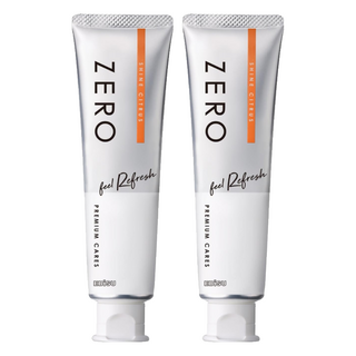 EBiSU 惠百施 ZERO Premium Cares Refresh 零失誤淨白濃密泡牙膏, 90g, 2條
