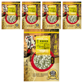 蔘大王 紓壓茉莉花茶, 150g, 5個, 1個裝