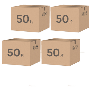 fuder 福德好罩 成人平面醫療口罩, 香草杏, 50片, 4個